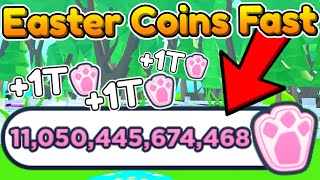 How to Get EASTER COINS FAST in Pet Simulator X (Easter Event)