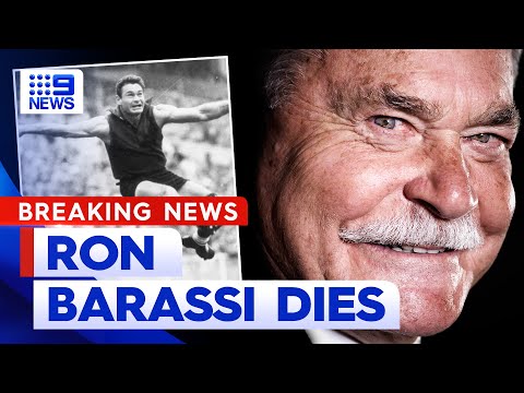 Afl legend ron barassi dies age 87 | 9 news australia