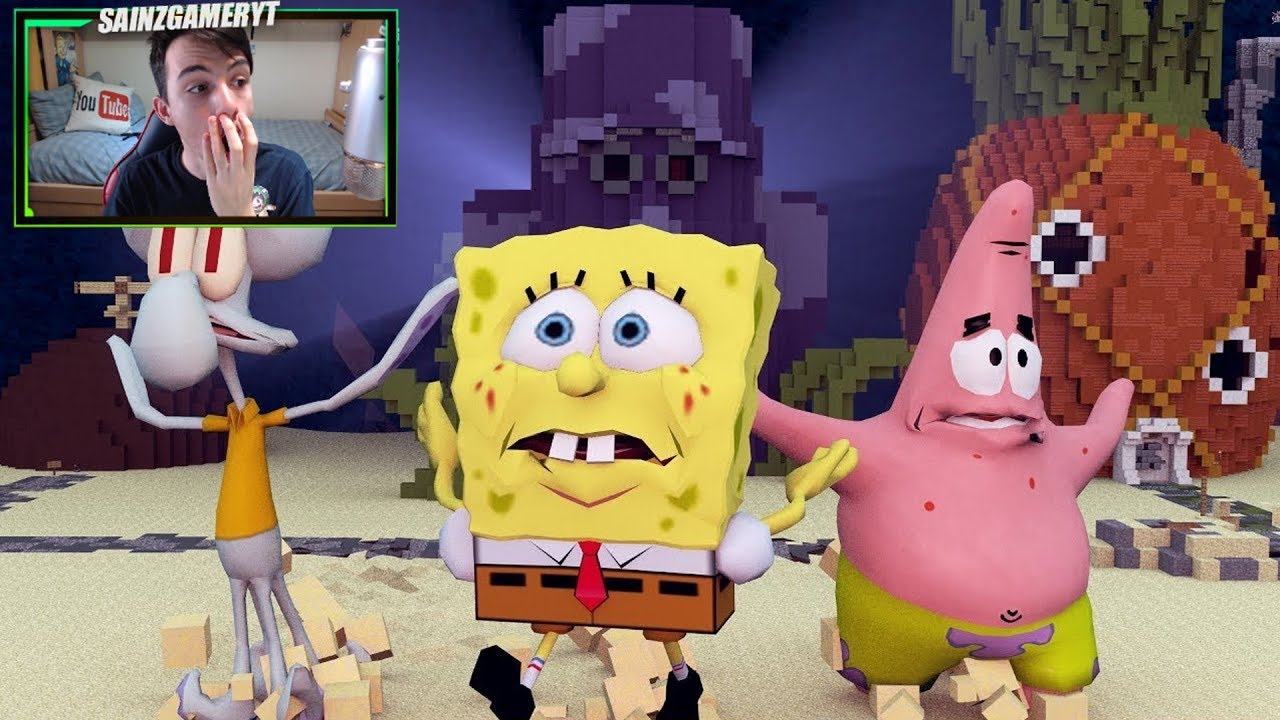 Bob Esponja En Minecraft Problemas Del Tiempo
