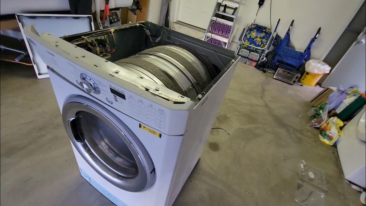 Fixing noisy LG TROMM dryer. YouTube