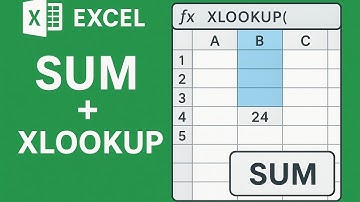 Sum and Xlookup Function Combination in Excel | How to Use Sum & Xlookup Function Together in Excel