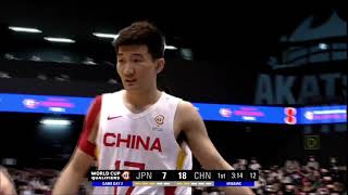 中国男篮vs日本男篮 106：73 | 2023男篮世界杯预选赛 | 2021.11.28 | 全场录像