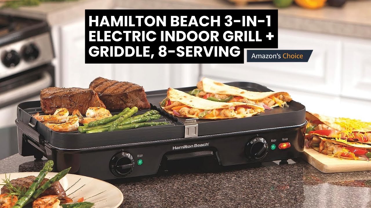 A Review and Ribeye's Grilled to Perfection on my Hamilton Beach 3in1 Grill  / Griddle 