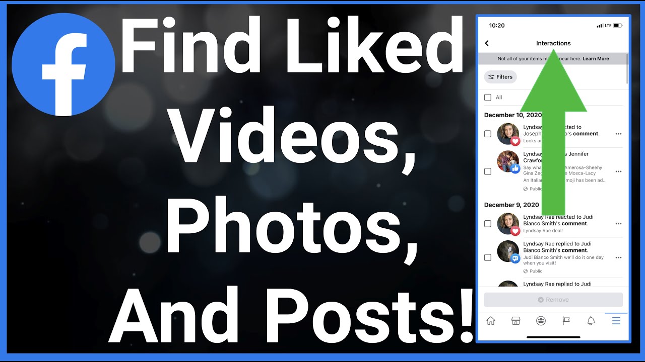 How To See Liked Posts On Facebook