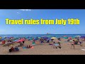 Benidorm Forever 19 - Travel rules from July 19th