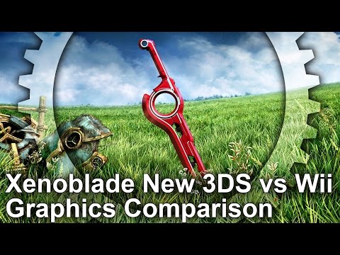 Xenoblade Chronicles New 3DS vs Wii Graphics Comparison