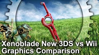 Xenoblade Chronicles New 3DS vs Wii Graphics Comparison