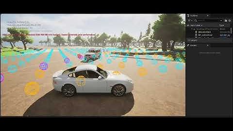 car driving ai in unreal engine 5 using a* algorithm