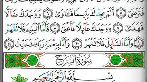 مصحف التجويد صفحة 596 إبراهيم الأخضر 🕋🌲