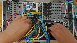 Ambient Filter Jam - Modular Eurorack Bleeps And Bloops Using Doepfer Quad Poly Filter A-105-4