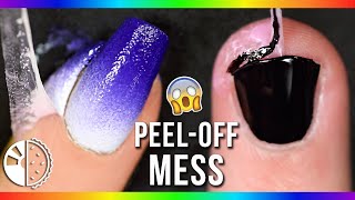 Peel Off Your Nail Polish Mess With This!