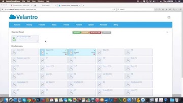 Velantro Operator Panel