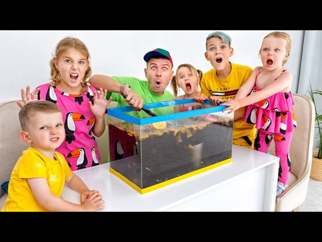 Five Kids Sink or Float | Cool Science Experiment for Kids | Educational Videos For Kids class=