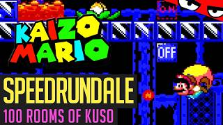 100 Rooms Of Kuso Kaizo Hacks von URIEL2K3 in 44:49 | Speedrundale