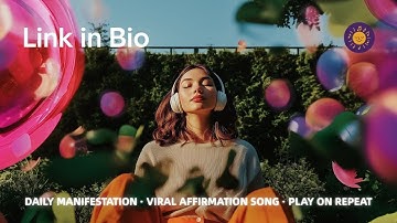 “Link in Bio” 🔗 Manifestation Anthem for Creators & Dreamers | ManifestMusic.Studio #yourbestself