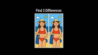 👀 Find #3 different l 99% Fail This Puzzle #shorts #livestream