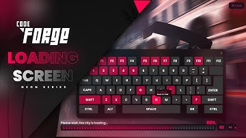 [STANDALONE] Neon Loading Screen - Video, Main Keys, Social Network Buttons... | OS - FiveM