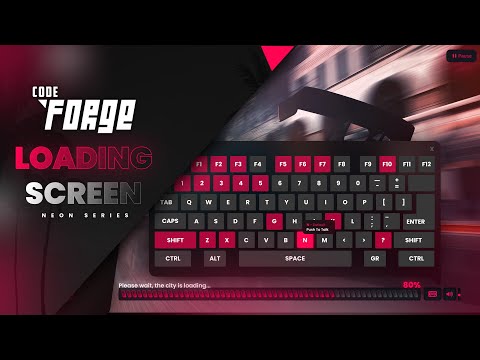 [STANDALONE] Neon Loading Screen - Video, Main Keys, Social Network Buttons... | OS - FiveM