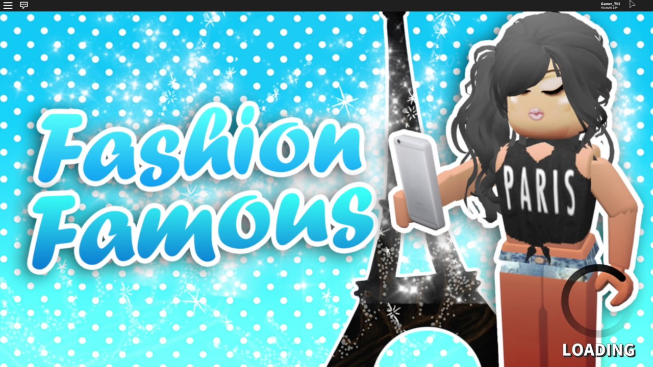 Jugando Fashion Famous en Roblox! YouTube