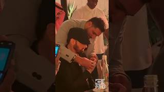 Amir Khan Gifts #Eminem an Expensive watch. Eminem Looks a Bit Confused (Riyadh, Saudi Arabia) Resimi