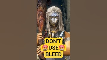 Bleed Builds are BAD  #gaming #eldenring #darksouls