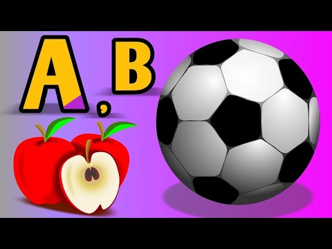 A for Apple | B for Ball for kids | Abc song's nursery rhymes,abcd song ...