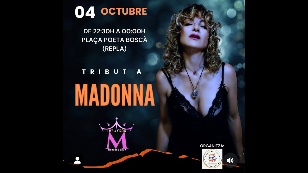 Spotlight by Marta Reportaje Like a Virgin, Madonna Show en Festes de la Barceloneta