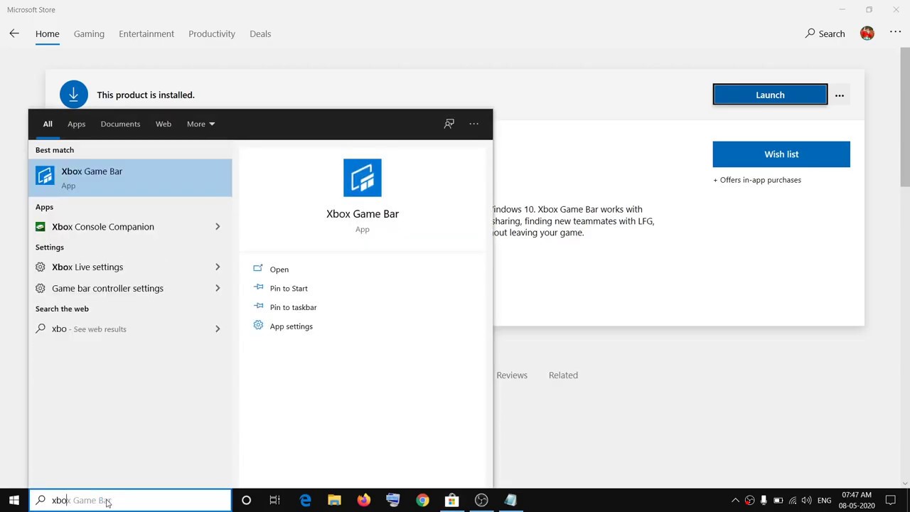 How To Reinstall Deleted Xbox Game Bar On Windows 10 YouTube how-to-reinstall-deleted-xbox-game-bar-on-windows-10-youtube
