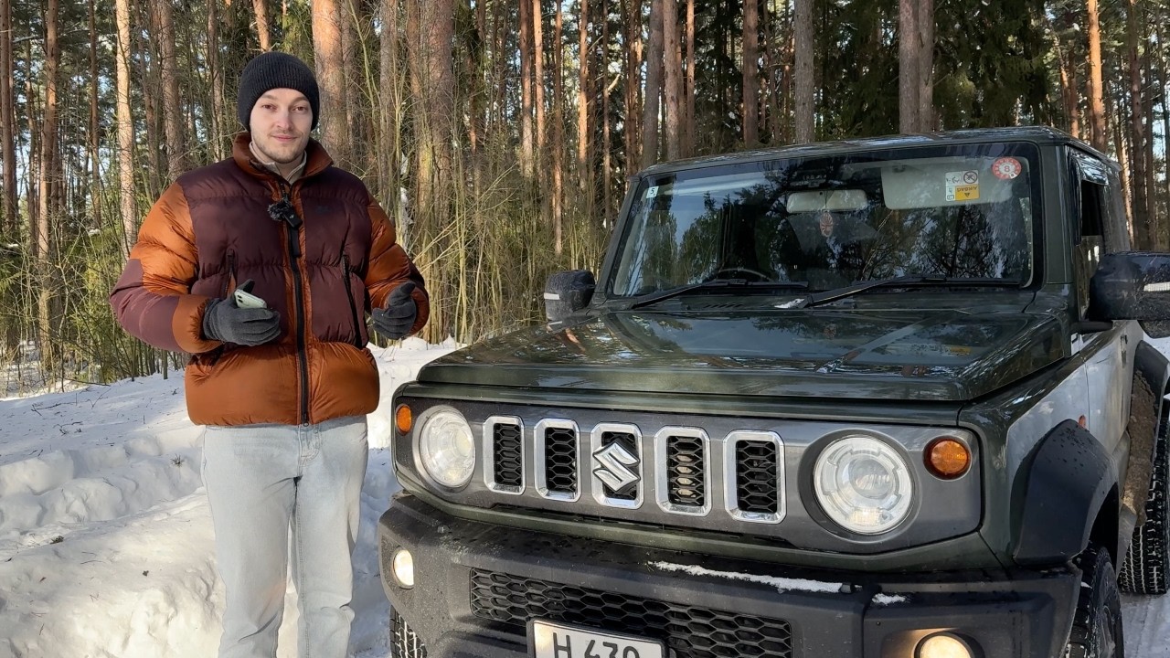 Suzuki Jimny — Я КУПИЛ МЕЧТУ / Первые эмоции, забрал машину из транспортной компании