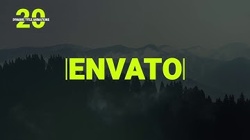 Dynamic Titles | After Effects Project Files - Videohive template