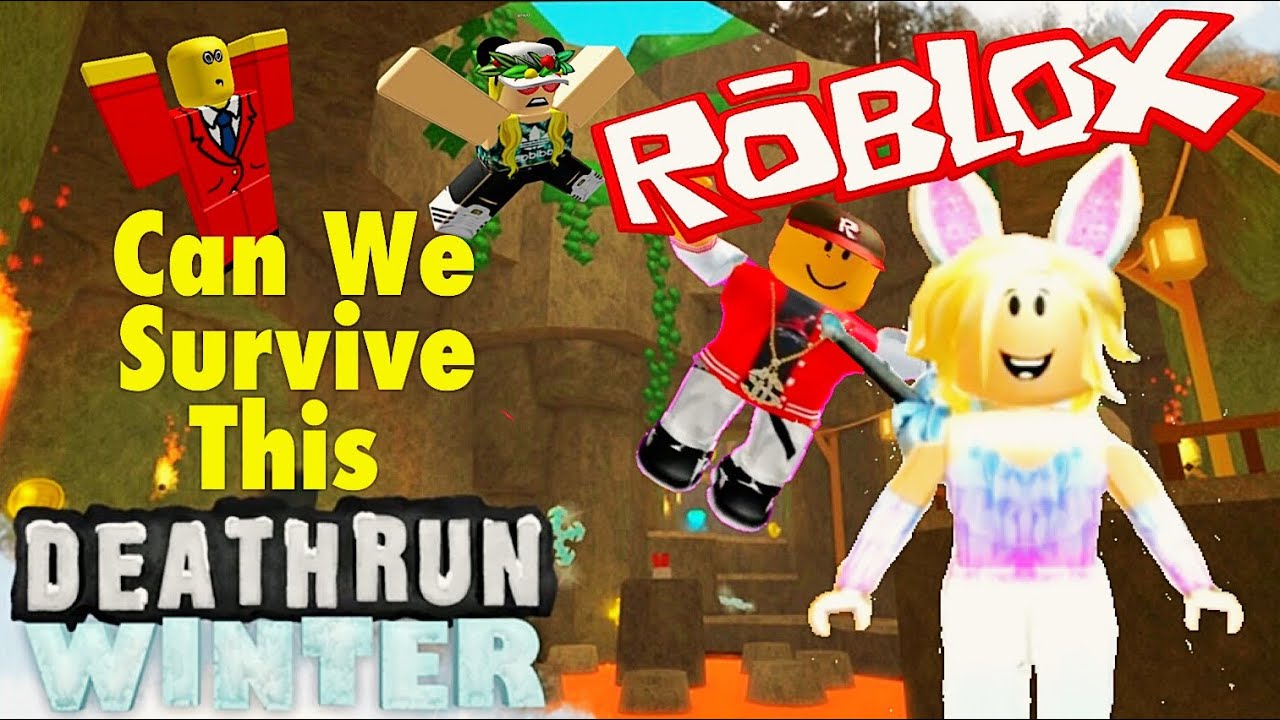 Can We Survive This Winter Roblox Deathrun Youtube
