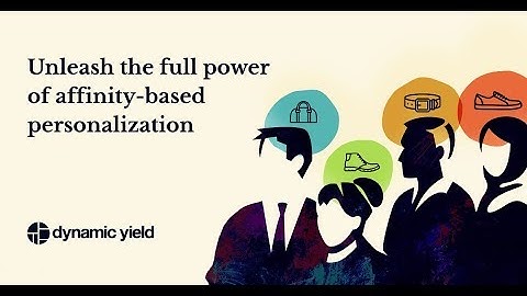 Affinity-Based Personalization