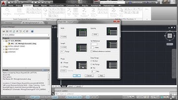 Autodesk AutoCAD Electrical 2014 Tutorial | Wires And Ladders