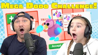 Will Cammy or Mike get the MEGA DODO First?! NEW Trading ONLY for Dodo's in Roblox Adopt Me!