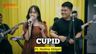 CUPID KERONCONG - Nadine Abigail ft. Fivein #LetsJamWithJames