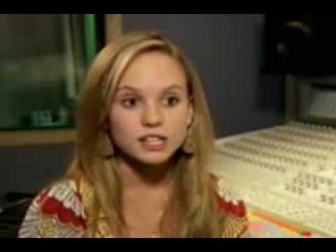 Meaghan Martin In The Studio