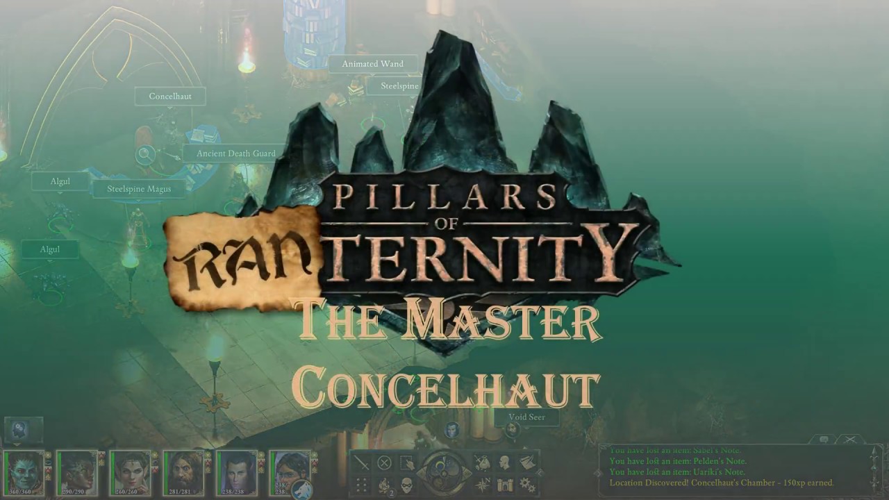 Pillars of Ranternity 137 The Master, Concelhaut Pillars of