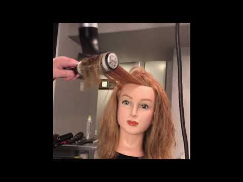 #2-1.41 Long Hair Moderate Volume Blow-dry - YouTube