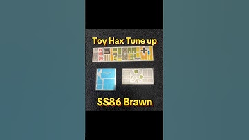 Tout Hax tune up with SS86 Brawn #transformers #g1transformers #studioseries86