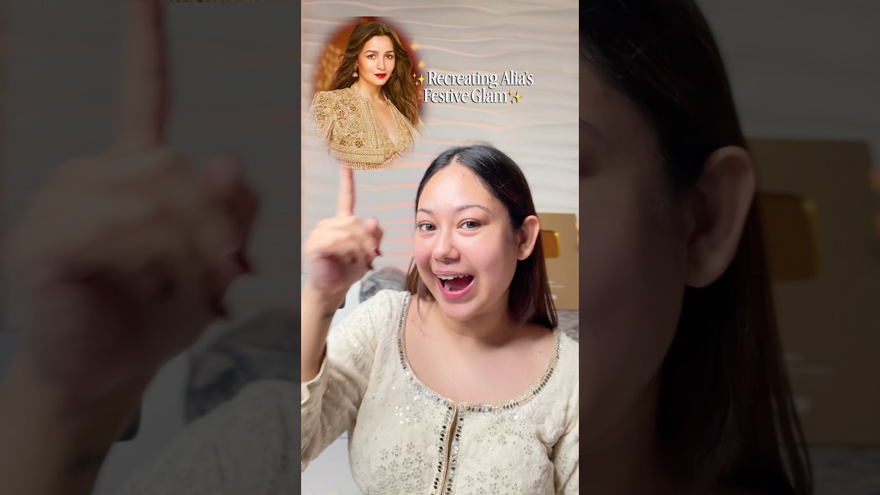 fuljhadi se zyada shiny✨ get ready with me for Diwali 🪔 LOreal Paris 