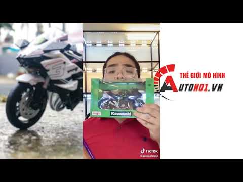 Video [ REVIEW ] Mô hình xe Kawasaki H2R tỉ lệ 1:12 - youtube