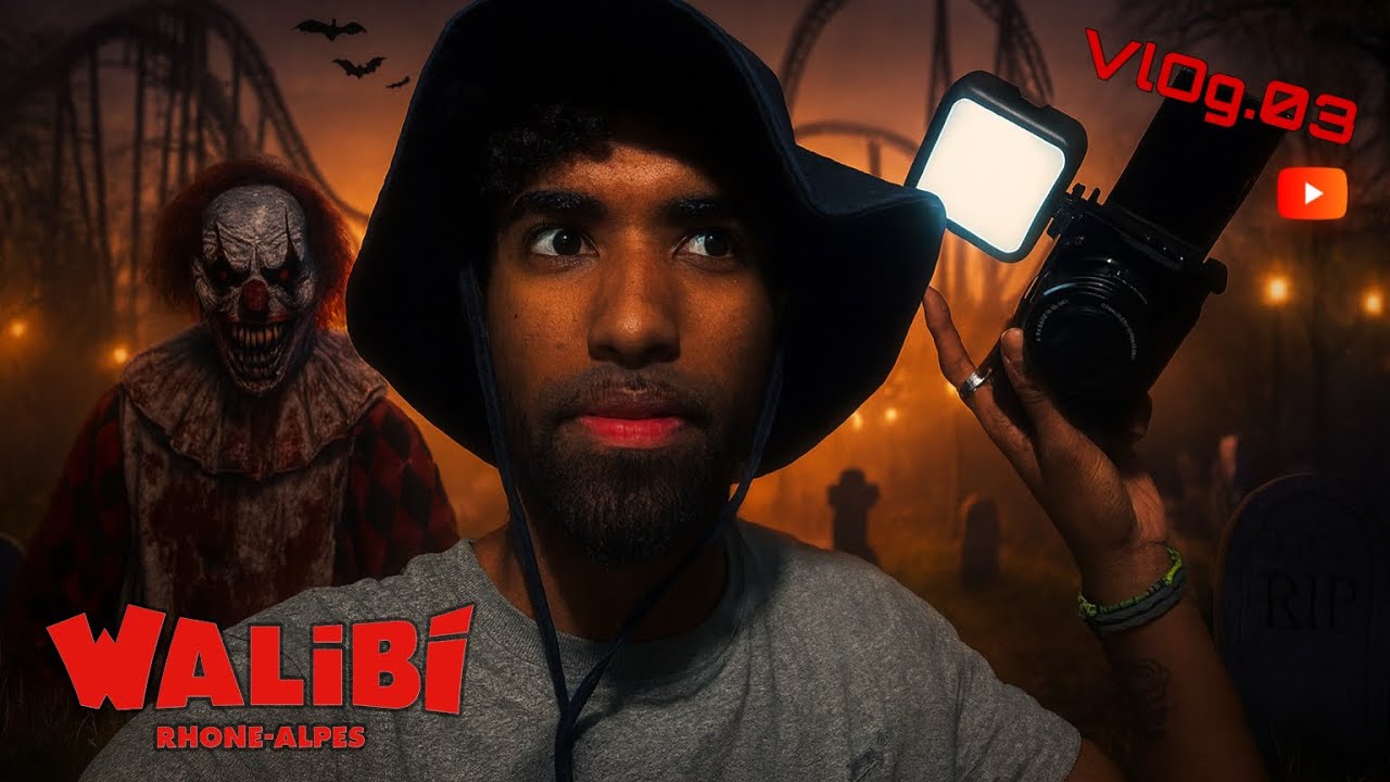 Des Frissons à Walibi Halloween!                             VlOg n.3