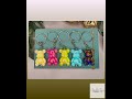 Playful Gummy Bear Keychain: A Sweet Touch for Keys!