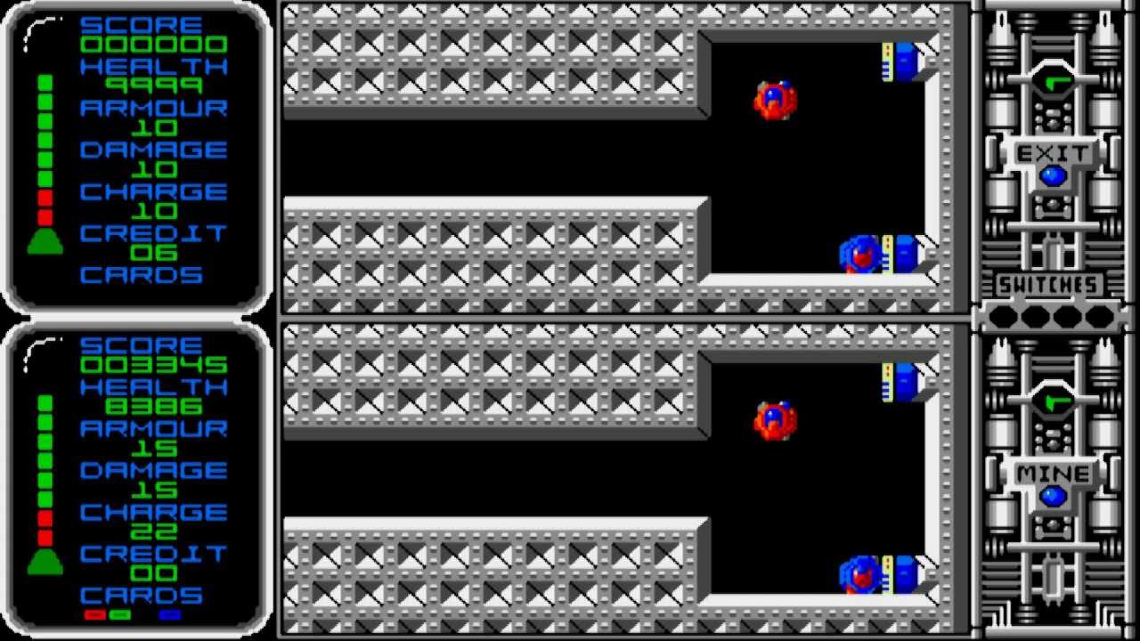 AMIGA Captain Fizz Meets The Blaster Trons AMIGA OCS adf zip LIGHT CYCLES