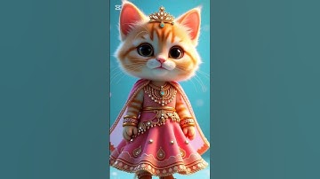 Thumbnail of Cute cat dance#cat#cute#kitten#cutecat#arrahman#animalrescue#shorts#song #kittenrescue#tamilsongs