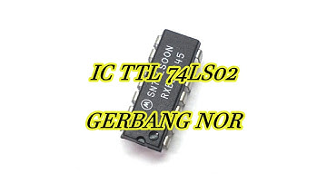 Demonstrasi Gerbang Logika Pada IC Dengan Proteus 8