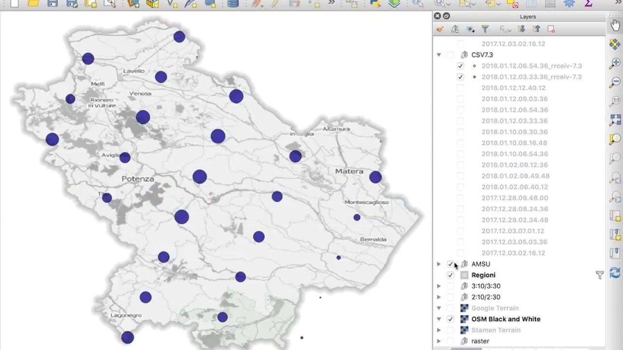 Copy&Paste Group/Layers from a QGIS project to another YouTube