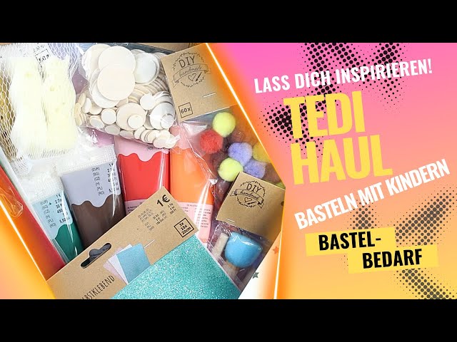 TEDi Craft Haul for Kids – Ideas & Materials 2024