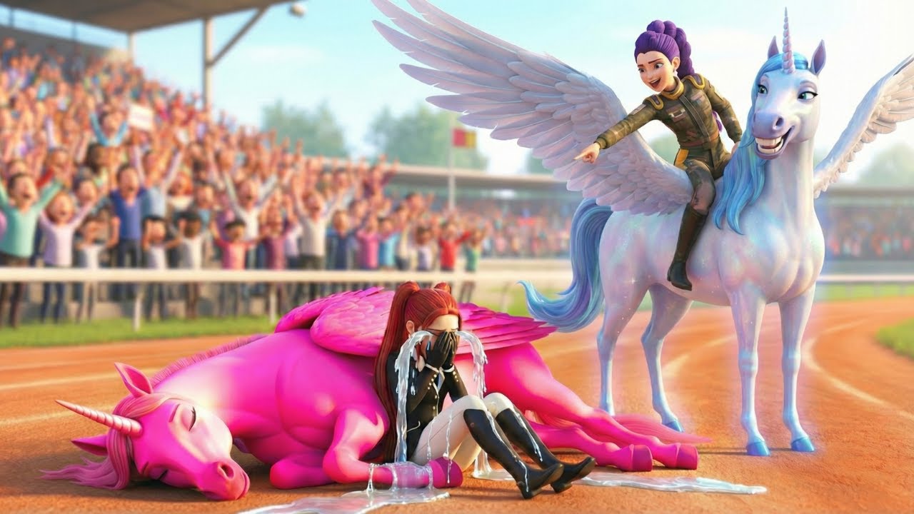 RUMI Gets Unicorn Racing Championship - KPOP Demon Hunters - Ep09