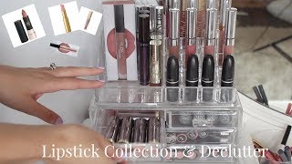 Lipstick/Lipgloss/Lipliner Collection & Declutter | 2017